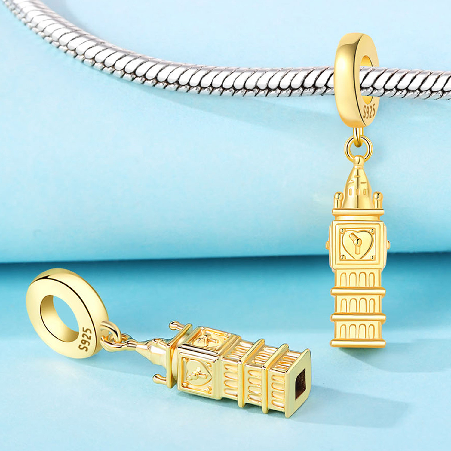 Jewelry Making London - MISEFF Original Pingente de Prata Esterlina