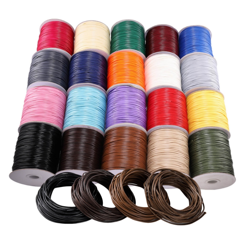 Jewelry Making Wax - 10 m/lote 0.5-2.5mm linha de couro