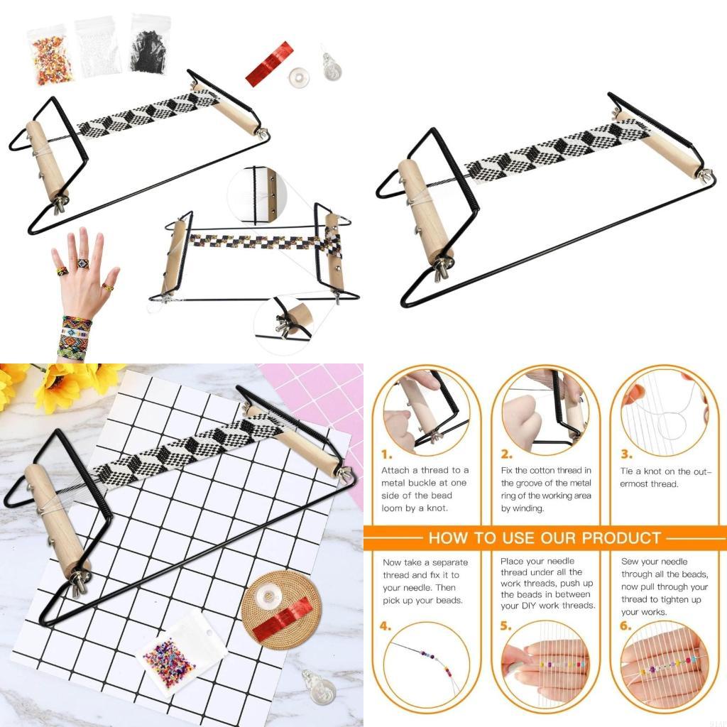 Jewelry Making Machine - Máquina tecelagem artesanal contas 91AF perfeita