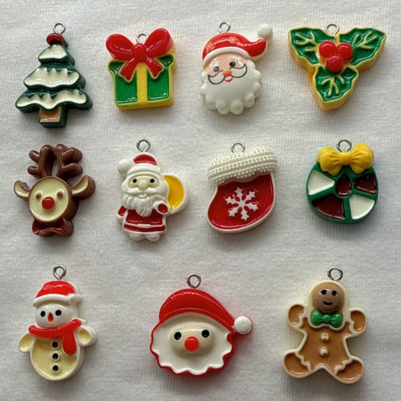 Jewelry Making Necklaces - 10 Peças de Pingentes de Resina