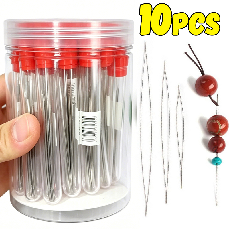 Jewelry Making Tutorial - 1-10 peças Agulhas para Miçangas e