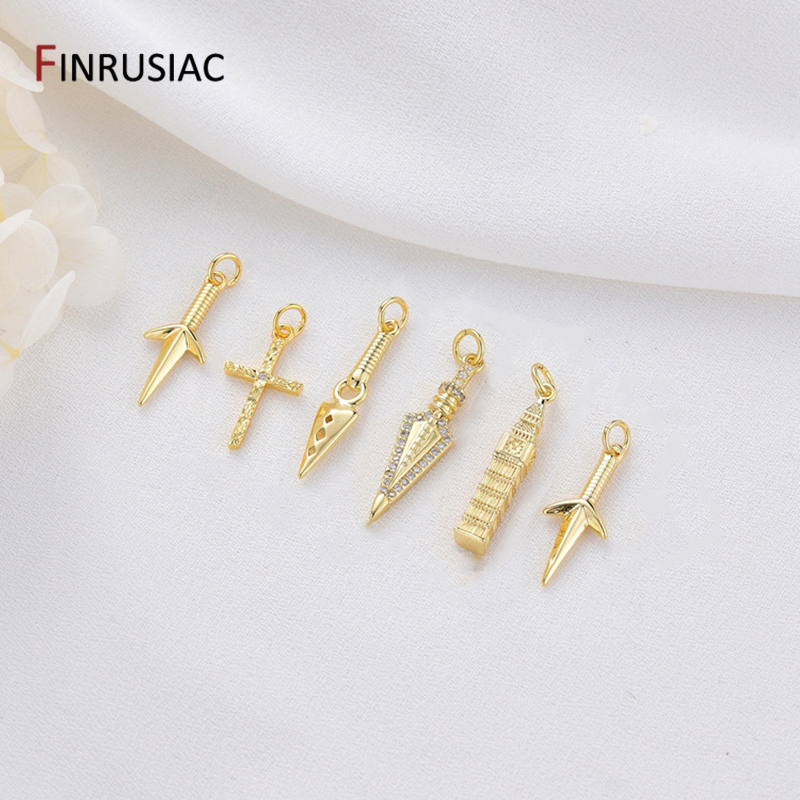 Jewelry Making London - Pingentes de Cruz/Monumento de Londres em