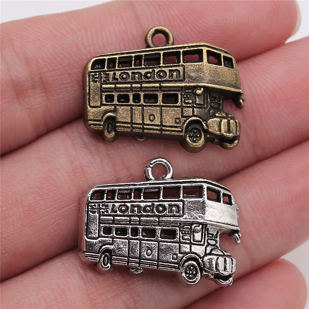 Jewelry Making London - WYSIWYG 10 peças 25x20mm 2 Cores: