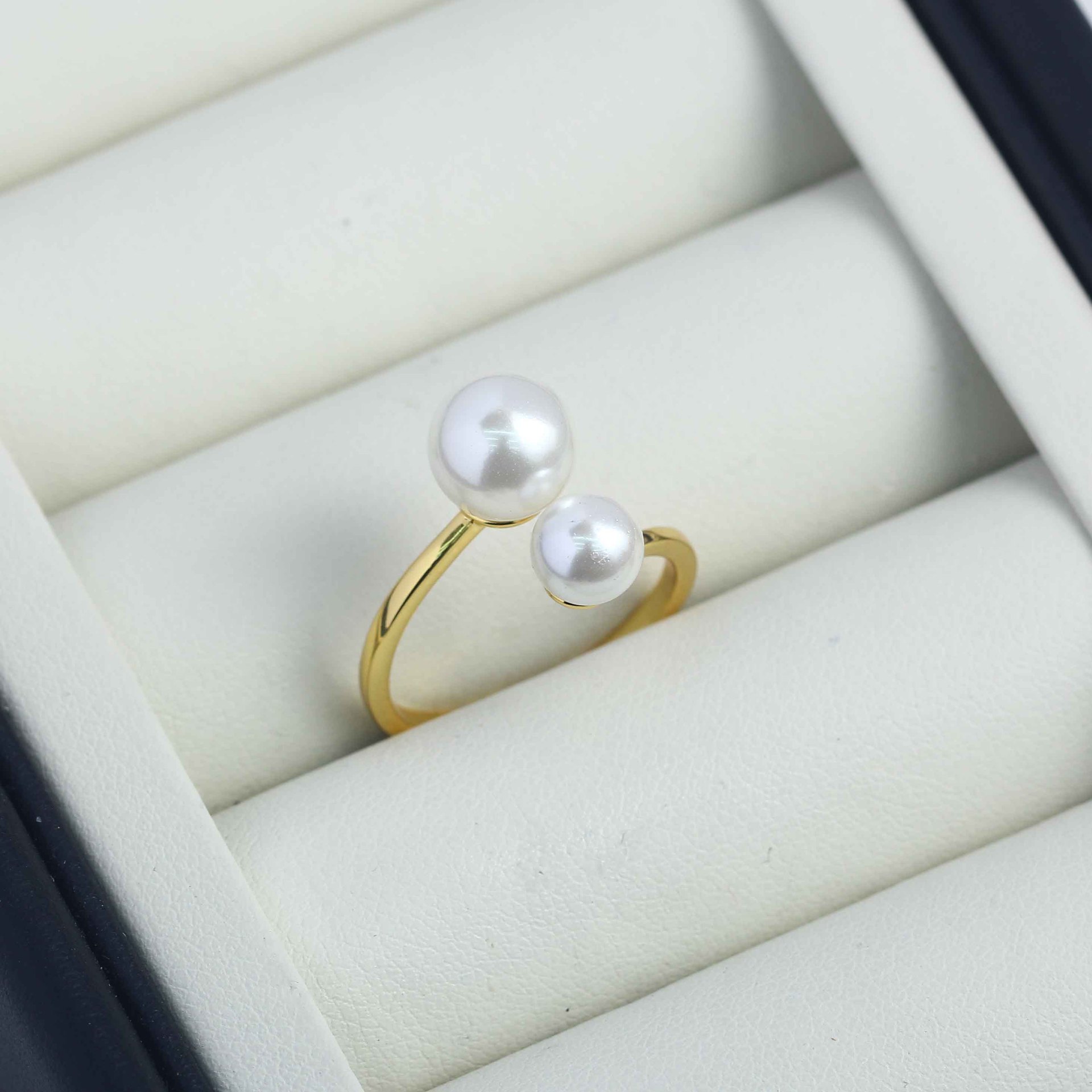 JZ008 Anel Ajustável de Pérola - Ring Blank Adjustable avaliação e preço