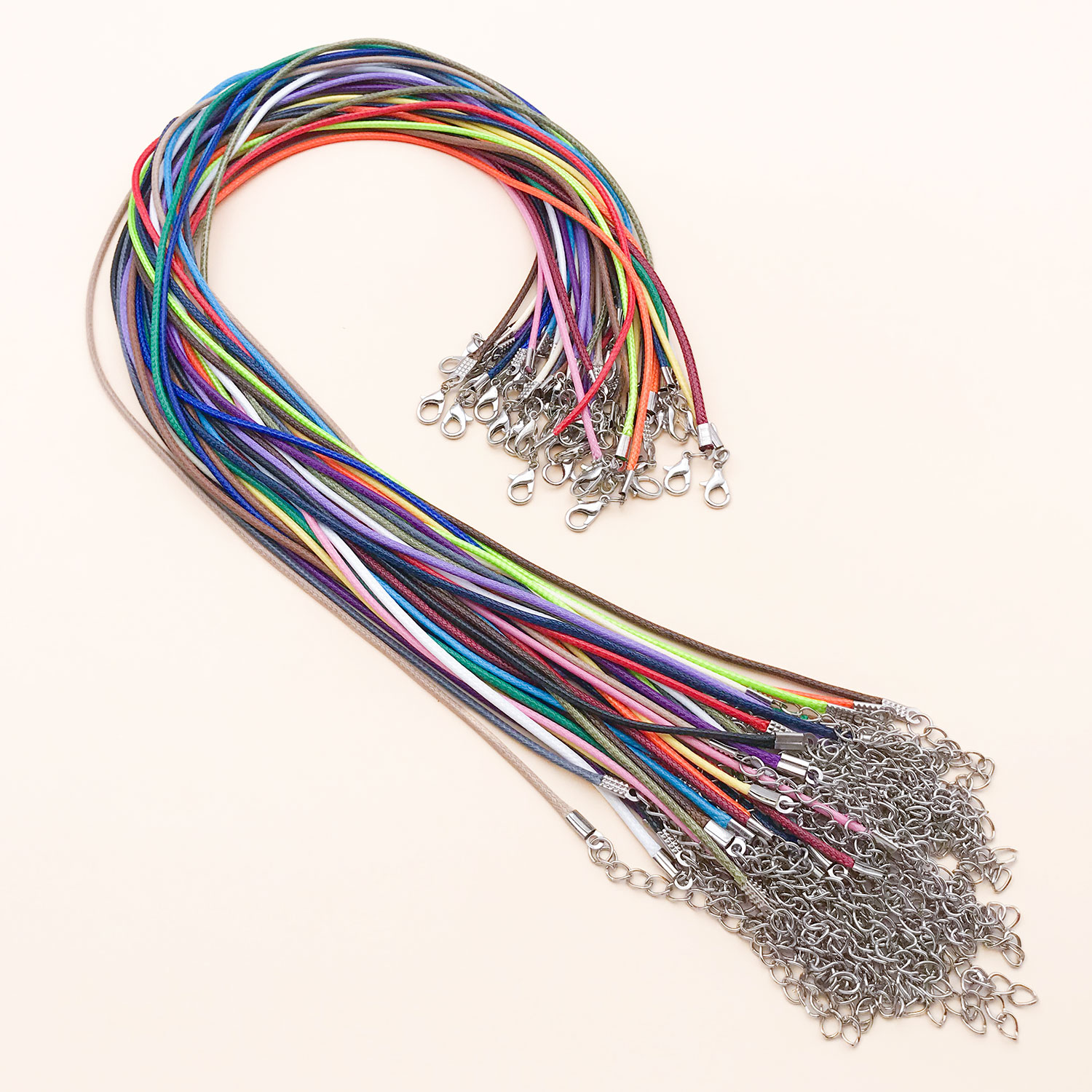 10 peças 45+5mm 1.5mm Nova Cor - Jewelry Making Wax avaliação e preço