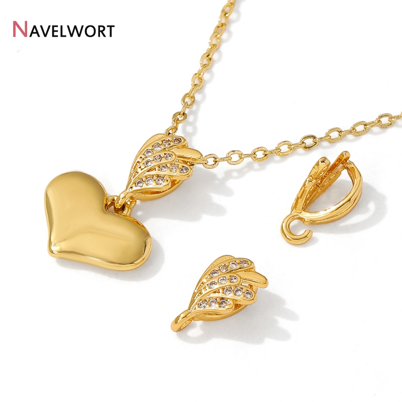 Clipe de Pendente Banhado a Ou - Jewelry Making Brass avaliação e preço