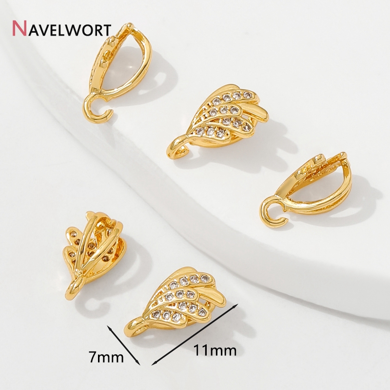 Clipe de Pendente Banhado a Ou - Jewelry Making Brass avaliação e preço