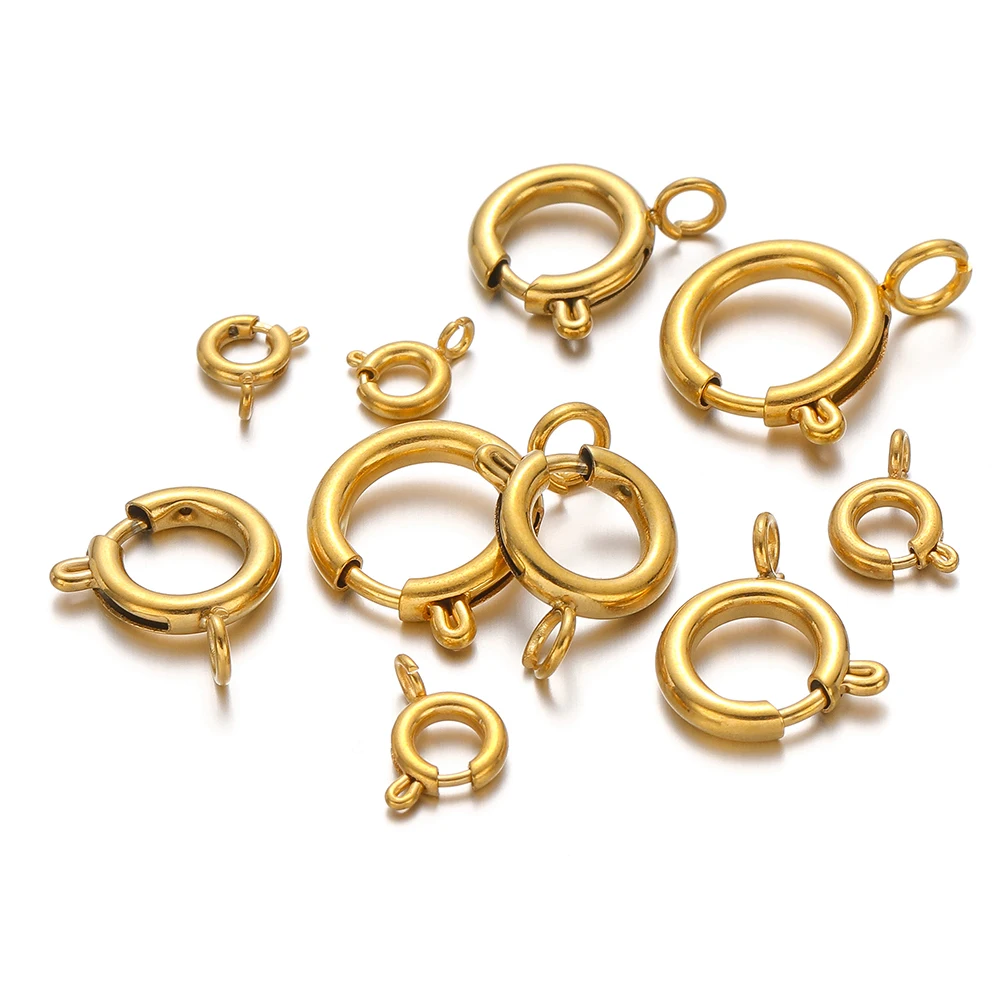 10 Peças de Fechos de Argola d - Jewelry Making Necklaces avaliação e preço