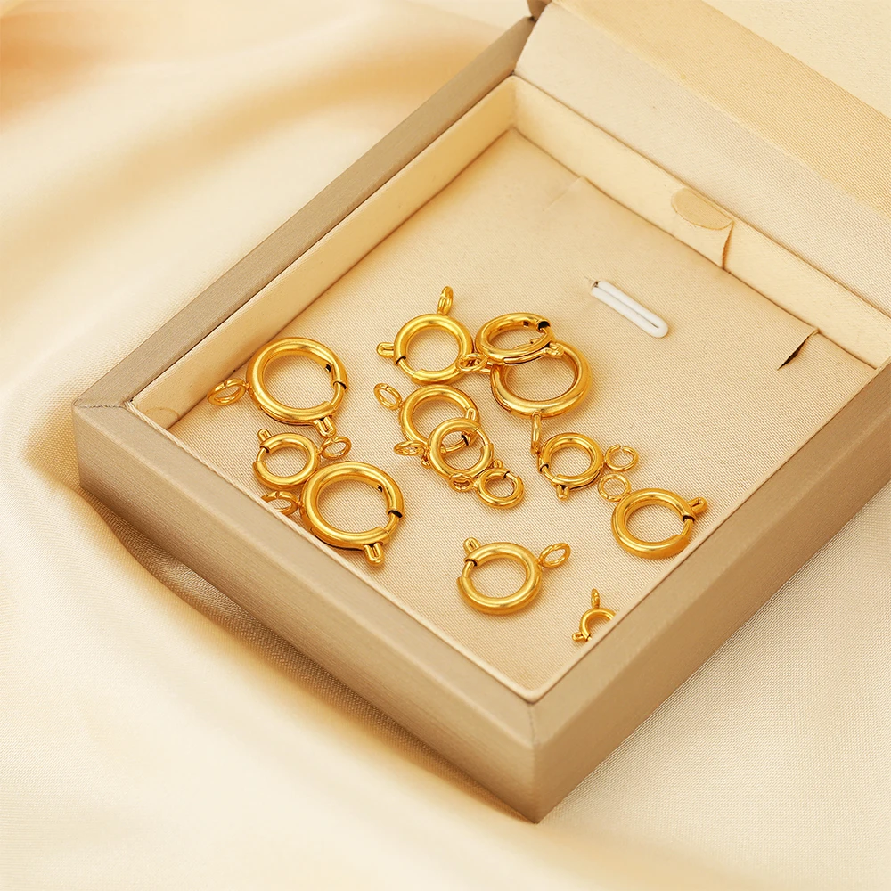 10 Peças de Fechos de Argola d - Jewelry Making Necklaces avaliação e preço