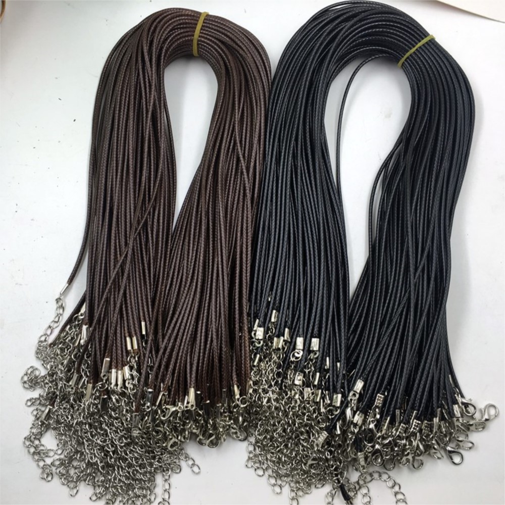 20 pçs 45cm marrom encerado co - Jewelry Making Wax avaliação e preço