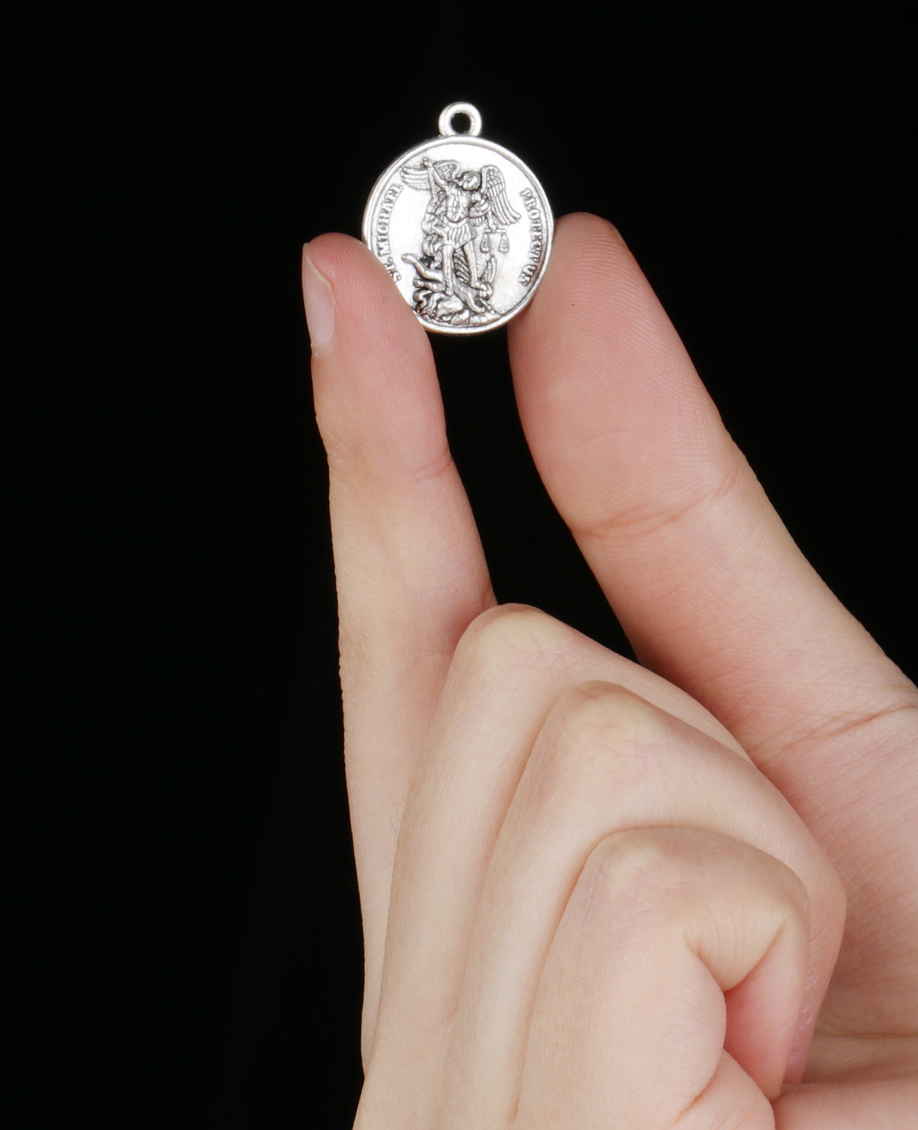 10 pçs cristão o arcanjo santo - Jewelry Making Michaels avaliação e preço