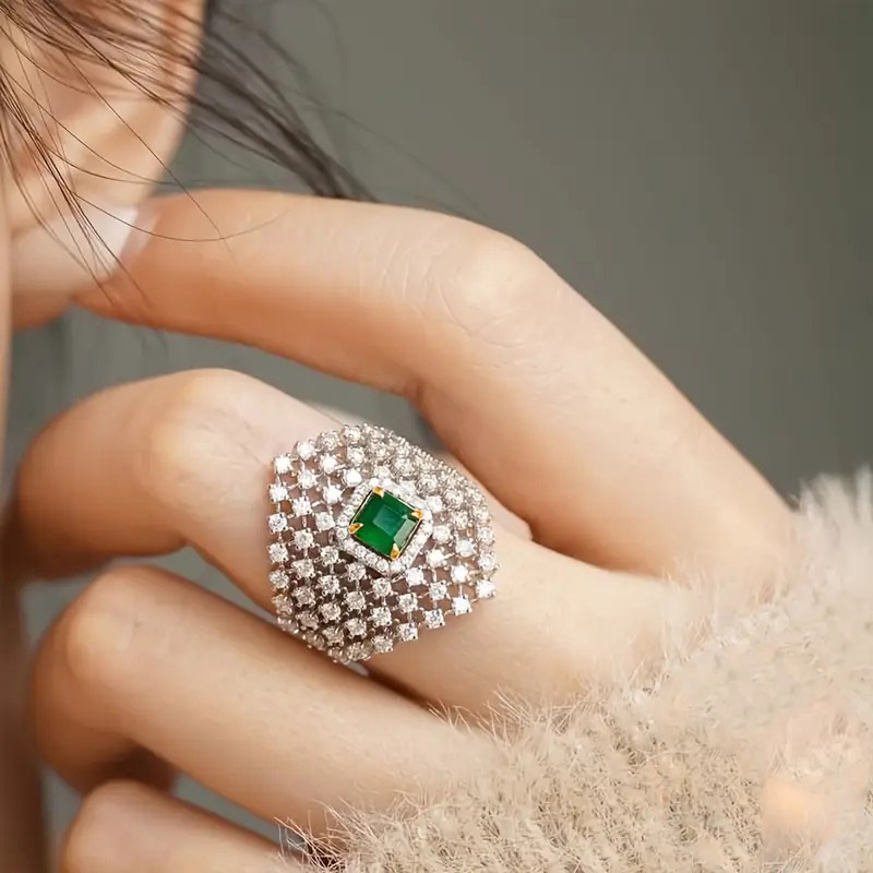 Novo Estilo 2026, Anel de Zirc - Jewelry Making Magazines avaliação e preço