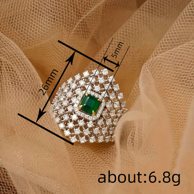 Novo Estilo 2026, Anel de Zirc - Jewelry Making Magazines avaliação e preço