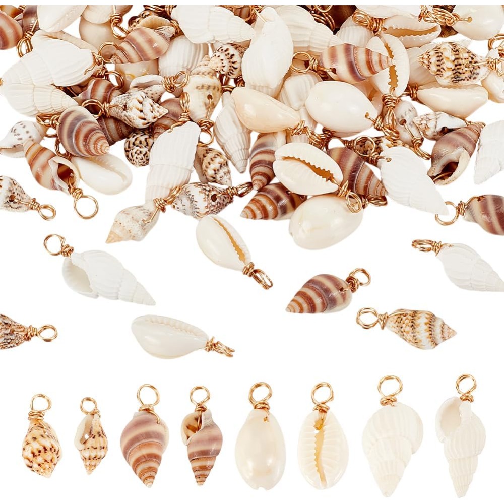 100 pçs 4 estilos encantos de  - Jewelry Making Tutorial avaliação e preço