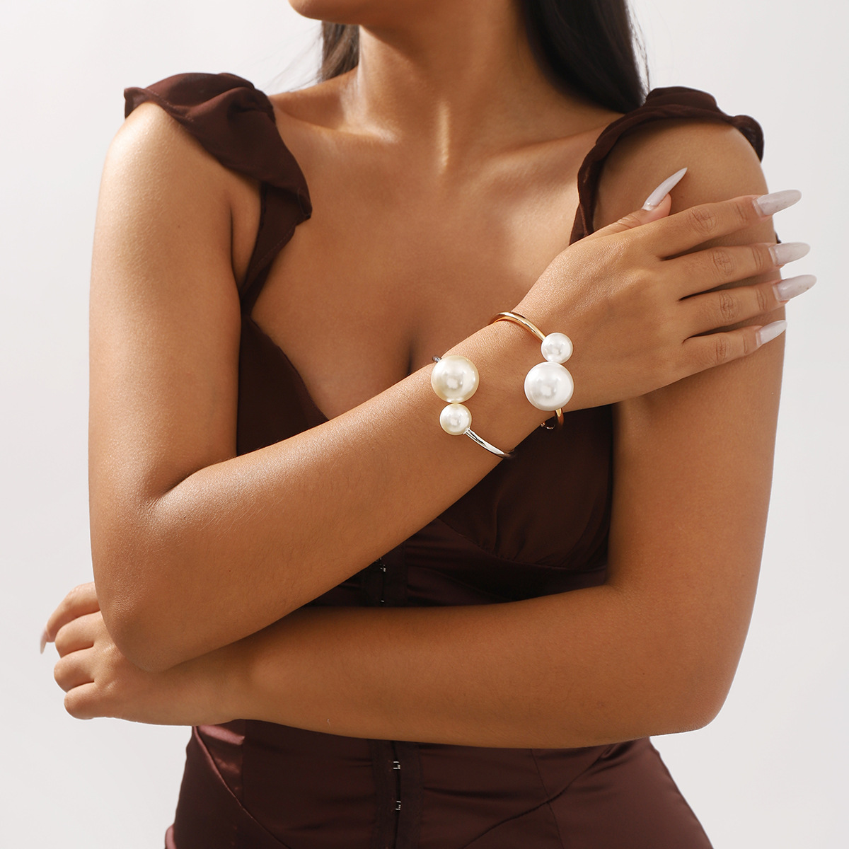 Joia de mão geométrica com pér - Jewelry Making Magazines avaliação e preço
